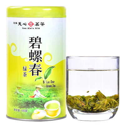

Tin Fuk heart tea Biluochun green tea tea 100 g / cans