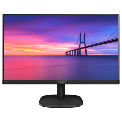 

Philips PHILIPS 238 inches AH-IPS screen wide viewing angle low Blu-ray mode love eyes do not flash computer LCD monitor 243V7QDSB