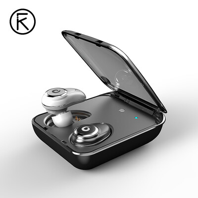 

IKF i7 отдельных гарнитуры Bluetooth спортивных беговой бинауральную мини невидимый беспроводное реальное ухо воздух естественного Huawei проса OPPO Apple, телефон универсальный черно-белый езды