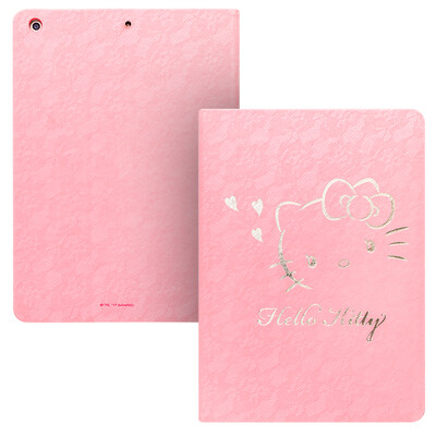 

Новый Hello Kitty IPad корпус 9,7 дюйма мультфильм защитной оболочки кобура умный заторможенность Hello Kitty * розовый кружевной пункт Xinyu