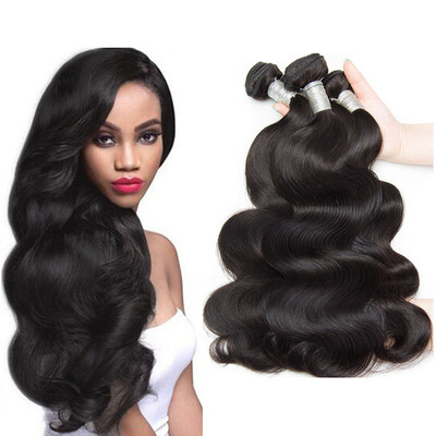 

Hot Peruvian Virgin Hair Body Wave 4 Bundles Hair Queen Weave Beauty Ltd TOP 7A unprocessed Remy Hair 100g bundle 4 PiecesLot