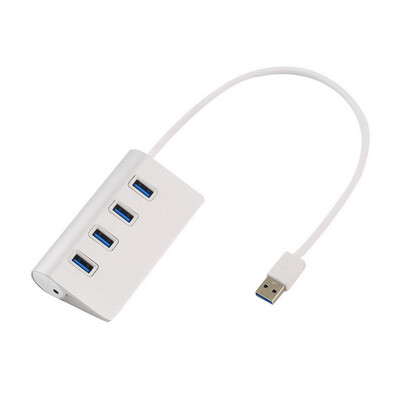 

Portable 4 Ports USB 3.0 Hub Power Adapter for Apple Mac Air PC Laptop