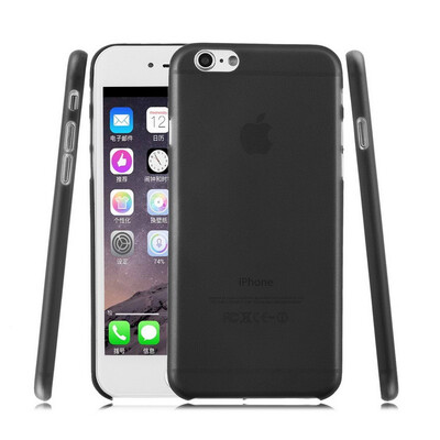 

черный прозрачный ультратонкий матовый в твердой обложке дело для Apple iPhone 6 4.7 "