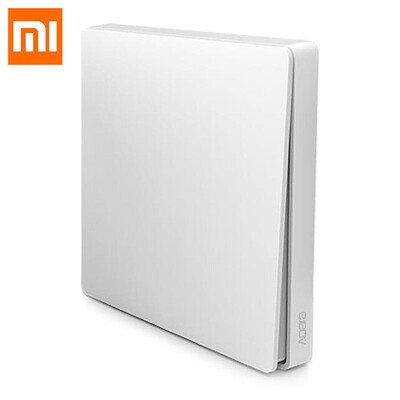 

Xiaomi Aqara Wireless Wall Switch Single-key/Double-key Control Zigbee Version App Control Doorbell Function Anti-UV Material