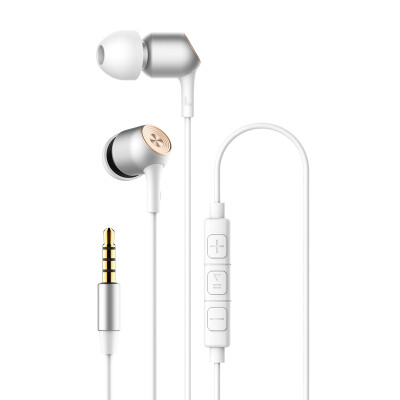 

Baseus ENCOK Cordless Headphone H02 In-Ear Headphone with Mic Talk Metal Chamber Wire Control Operation Platinum