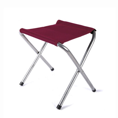 

Waterman Whotman Mazar folding chair folding stool outdoor portable leisure chair fishing boarding stool bench self-driving equipment red WD2161