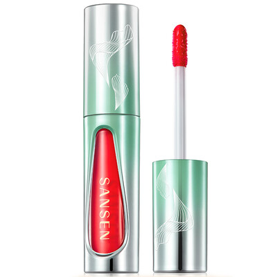 

Bai Que antelope flower flowers enchantress bright lip glaze-RD02 peerless beauty 2g lipstick