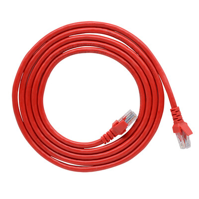 

Amp Simon A60T six types of network jumper CAT6 finished cable Gigabit network cable computer network jumper oxygen free copper cable red 2 meters
