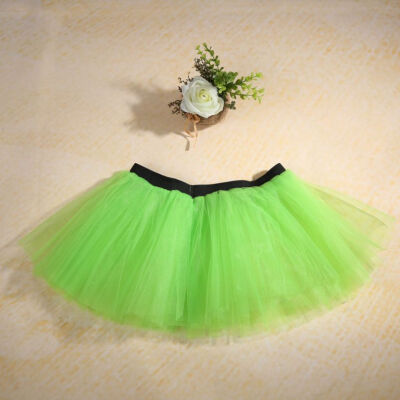 

3Layers Adult Women Tutu Tulle Skirt Petticoat Dance Halloween Party Fancy Dress