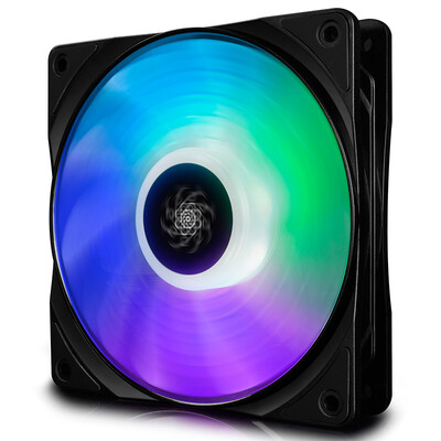 

Aeolus Deepcool волшебное кольцо 120 RGB один пакет корпус компьютера вентилятор (12см / RGB LED лампа шарик / разрядка охлаждаемый теплоотвод / материнская плата поддерживает четыре)