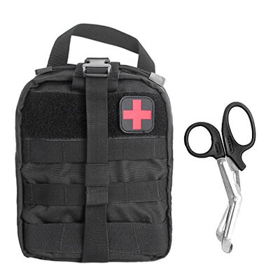 

Unigear Compact Tactical MOLLE Rip-Away EMT Medical First Aid Utility Pouch