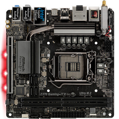 

ASRock Z370 Gaming-ITX / ac Motherboard (Intel Z370 / LGA 1151