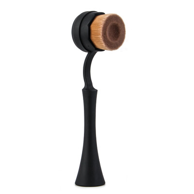 

UPLUS portable cover with retractable lip brush Lip brush make-up brush lipstick lip gloss lip brush even lipstick
