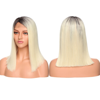 

Lace Front Wigs for Women Natural Wave Pre-plucked Hairline with Baby Hair Heat Resistant Fiber Synthetic Lace Wigs