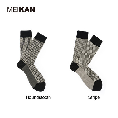 

MEIKAN Men Dress Socks Cotton Business Socks 2Pairs