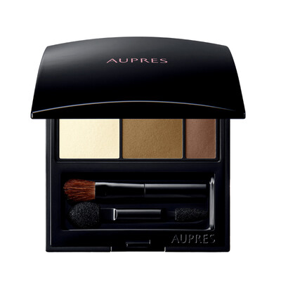 

Oupo Lai (AUPRES) eye shadow three-color eye shadow 4g (102 earth light brown) (delicate skin-friendly, easy to extend