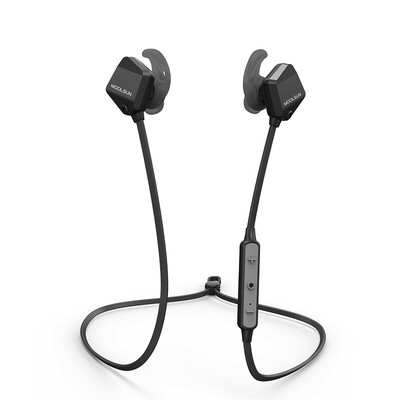 

Mu Sheng (MOOLSUN) S02 in-ear ear gaming gaming headset / Bluetooth headset eat chicken obsidian black [High with version]