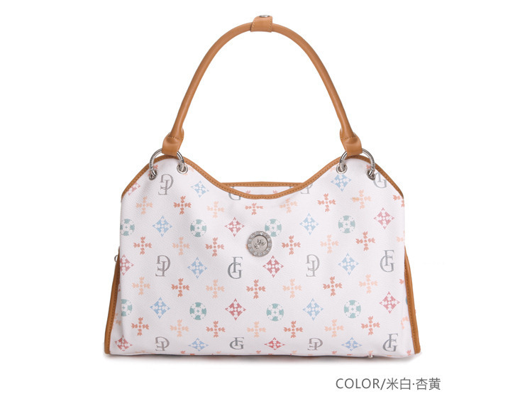 金鱼goldfish法式梦境系列单肩包女包1208040001米白.杏黄