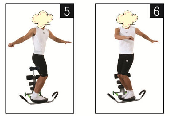 健美王子扭腰收腹运动机ht-88a