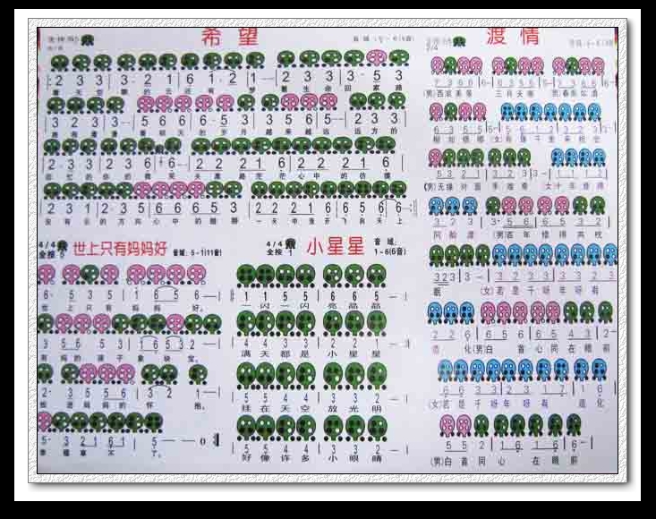 新立陶笛6孔kitty猫c调 红色