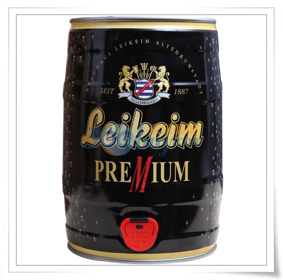 leikeim德国狮王黑啤5l 桶 118包邮
