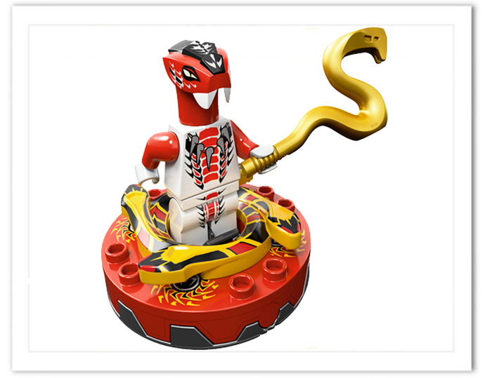 lego 乐高 幻影忍者系列 毒牙苏 9567