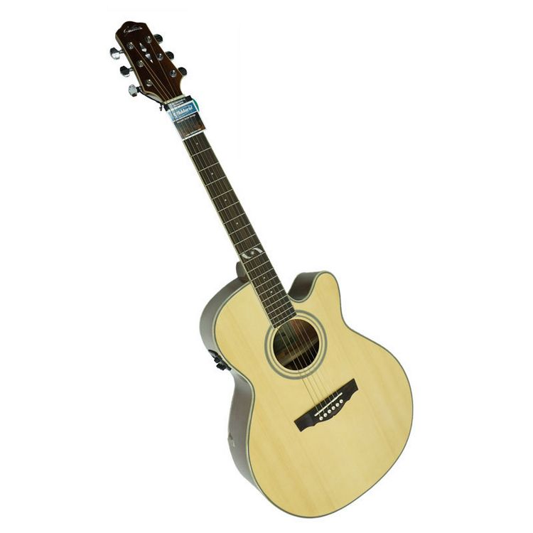 星臣starsun民谣吉他 f303ce/na 40寸 电箱 原木色