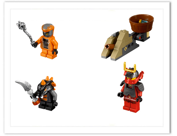 lego 乐高 幻影忍者系列 萨姆拉机械 9448