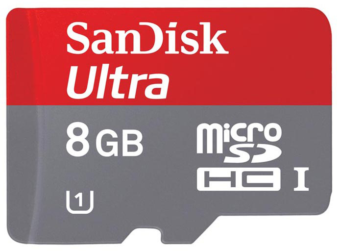 闪迪(sandisk)ultra至尊高速micro-sdhc移动存储卡 8gb-class10
