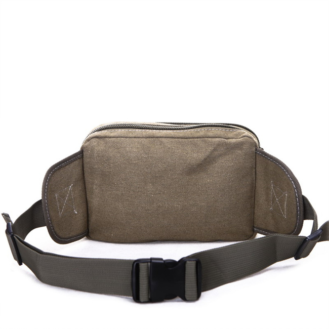 yeso tot户外军师 时尚帆布多功能腰包f853米色
