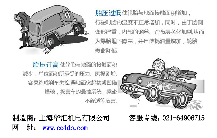 风王（COIDO） 6225 12伏特轮胎充气机 （黑色）