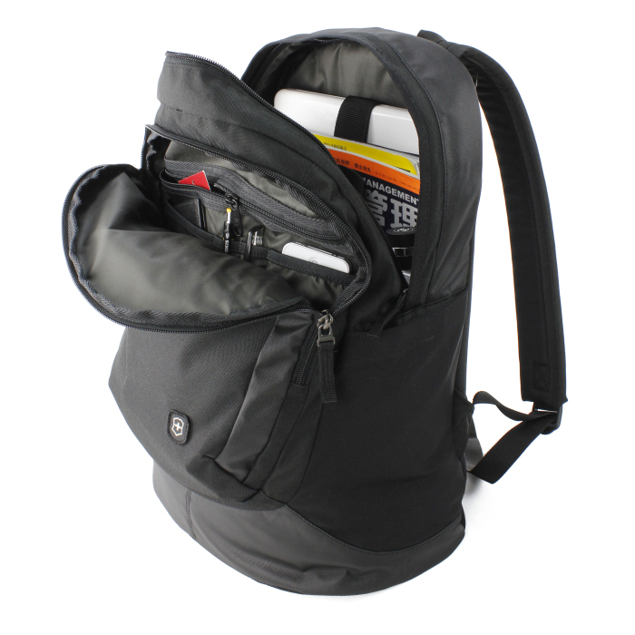 瑞士军刀维氏victorinox 双隔层日常背包31391201黑色