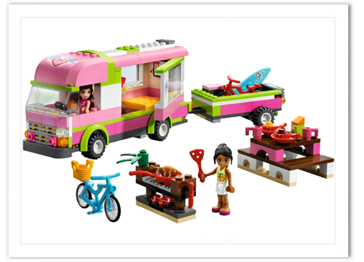 lego 乐高 女孩系列 冒险露营 3184