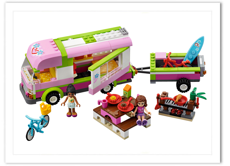 lego 乐高 女孩系列 冒险露营 3184