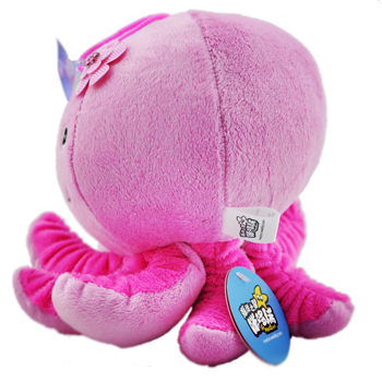 咪哆瑞 八爪鱼粉色15cm