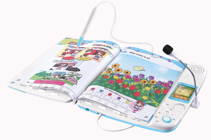 读书郎点读机f35是读书郎公司研发的新一代视频点读机,产品创新二合一