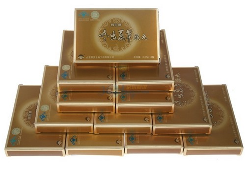 智灵牌冬虫夏草胶丸0.37g*12粒*12盒
