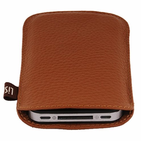 lispak牛皮手机包311-11-l咖啡大号