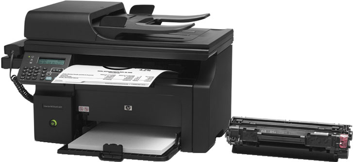 惠普hp1216 激光 复印扫描传真一体机 传真机打印一体机m1216nfh