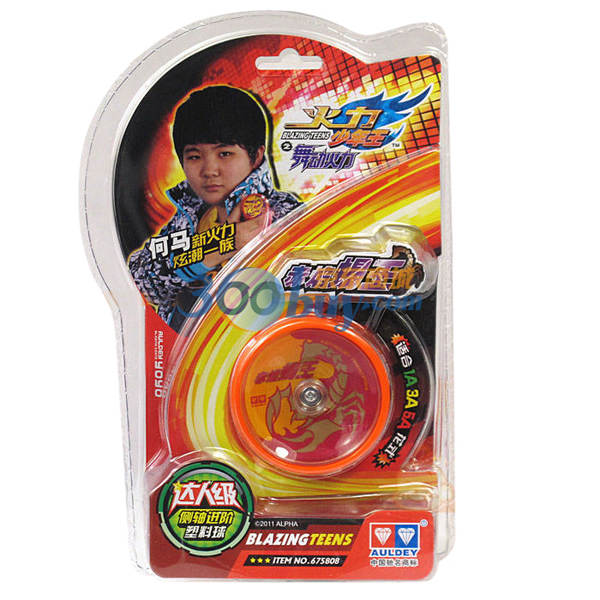 奥迪双钻火力少年王4/舞动火力悠悠球赤焰蝎王达人级675808