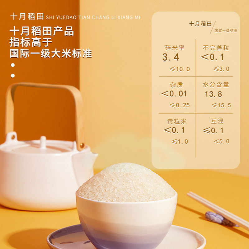 十月稻田二米饭1kg 联盛超市修水店 十月稻田