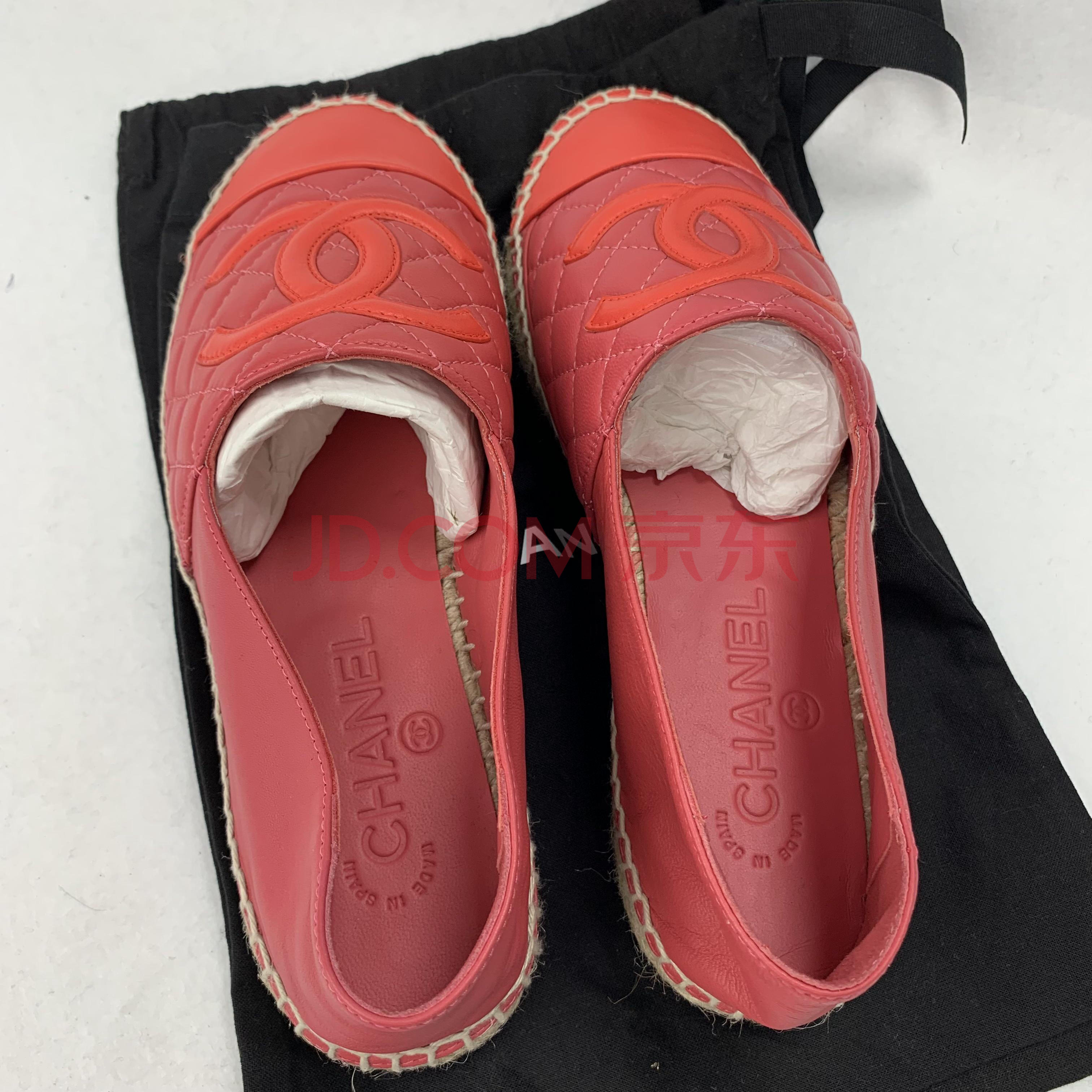 标的25:香奈儿渔夫鞋 37码(1双)未使用