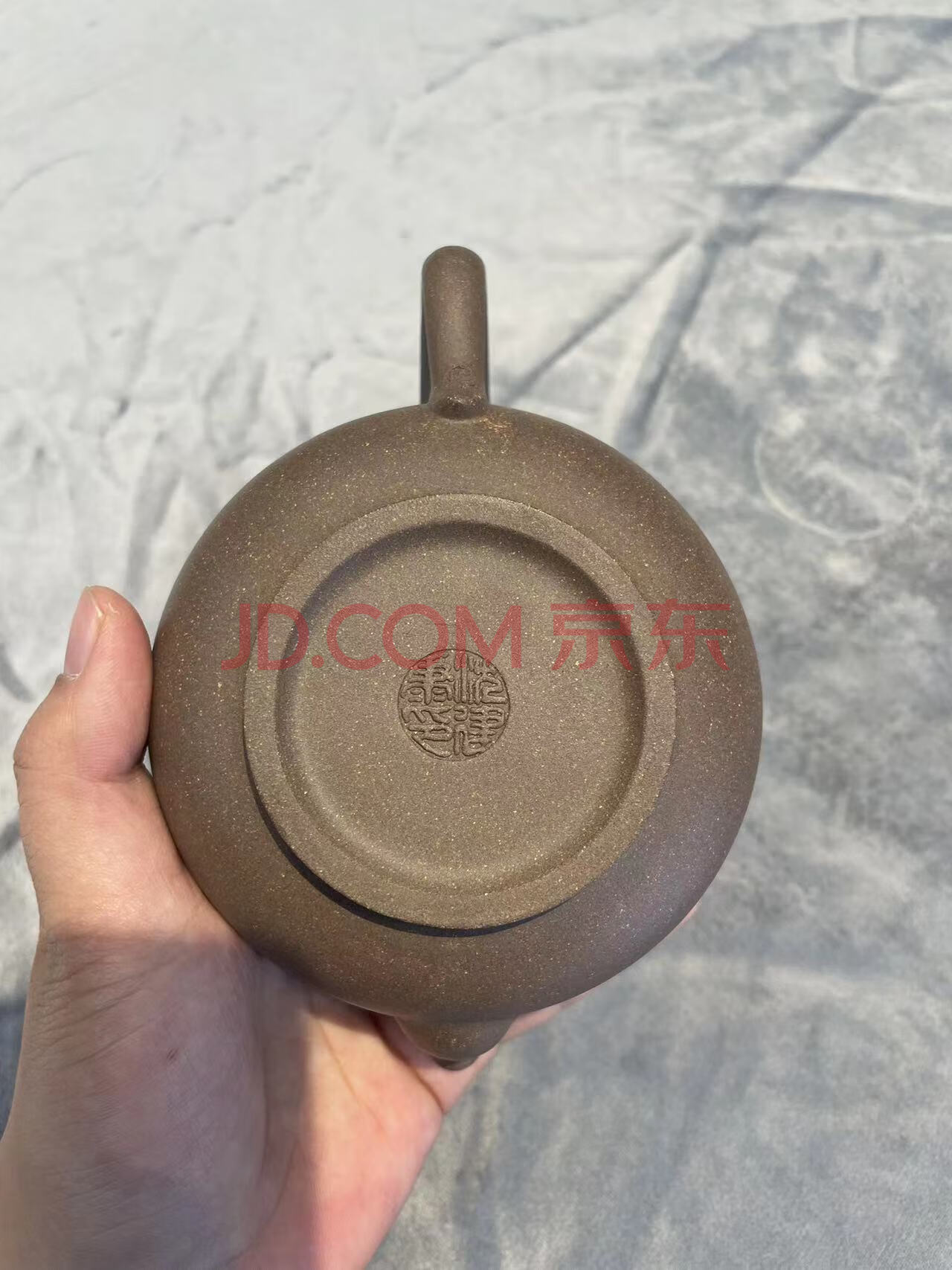 标的2023-19【如意】紫砂壶   段泥 210cc 高级工艺美术师 沈建康制