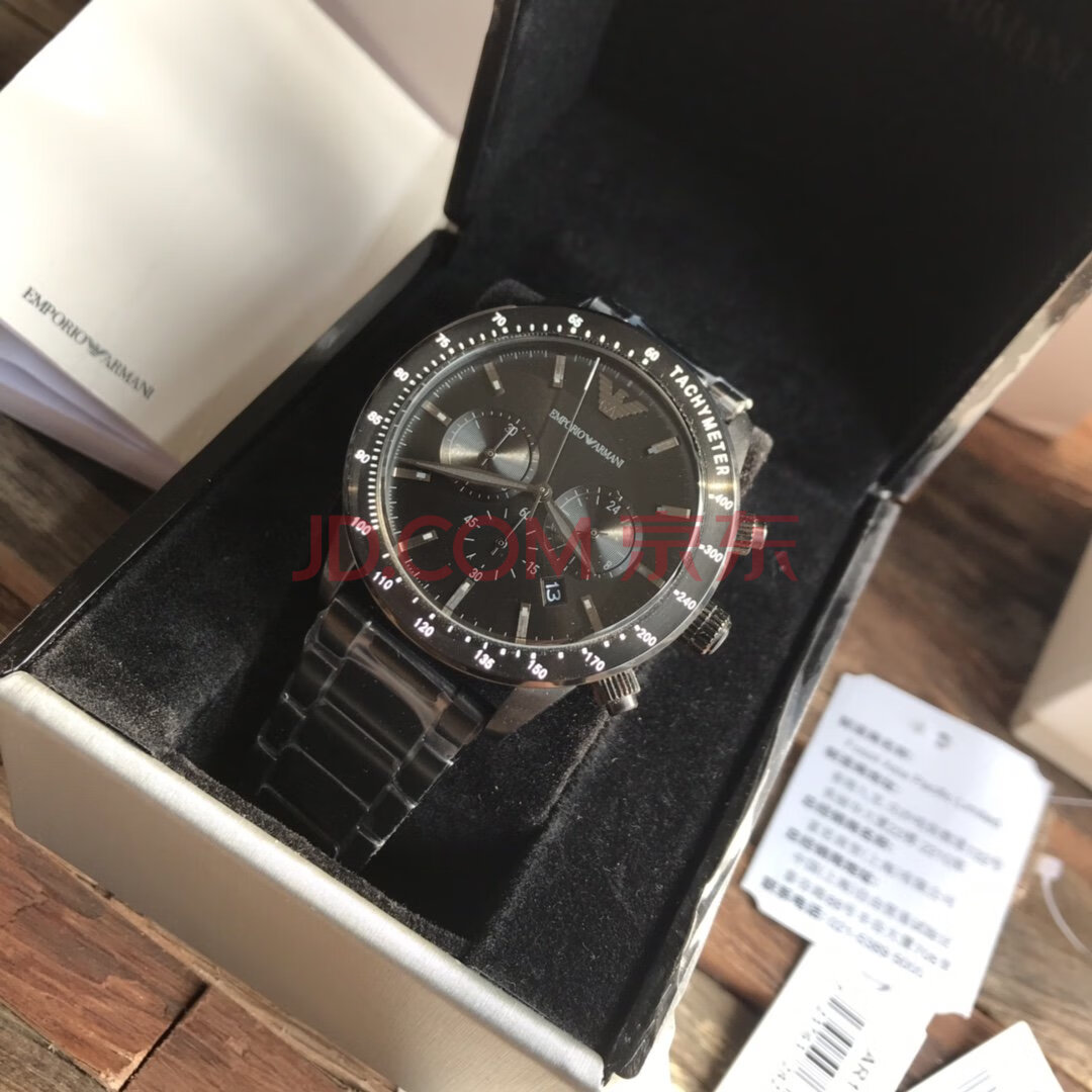 服装百货阿玛尼多功能商务石英男表一块型号ar11242正品联保包邮