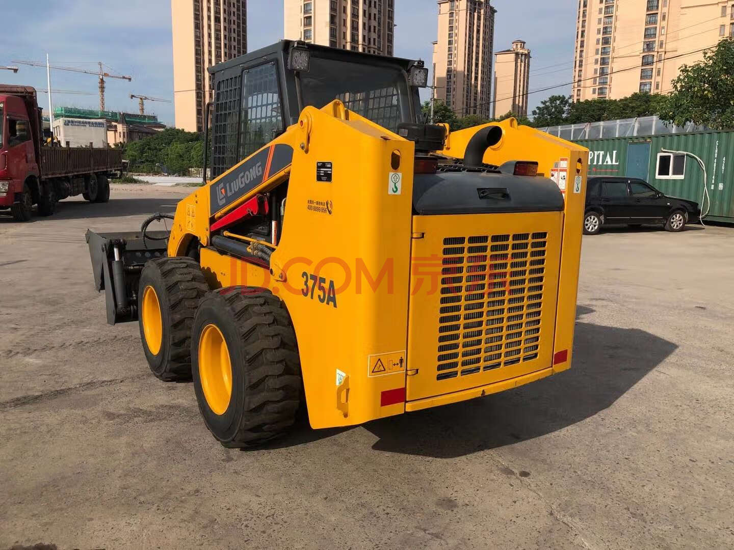 贯通拍卖577柳工滑移装载机375a