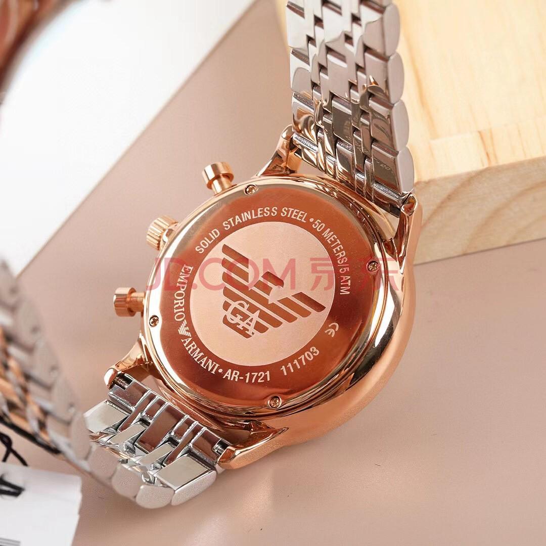 服装百货包邮全新阿玛尼ar1721商务休闲石英男表