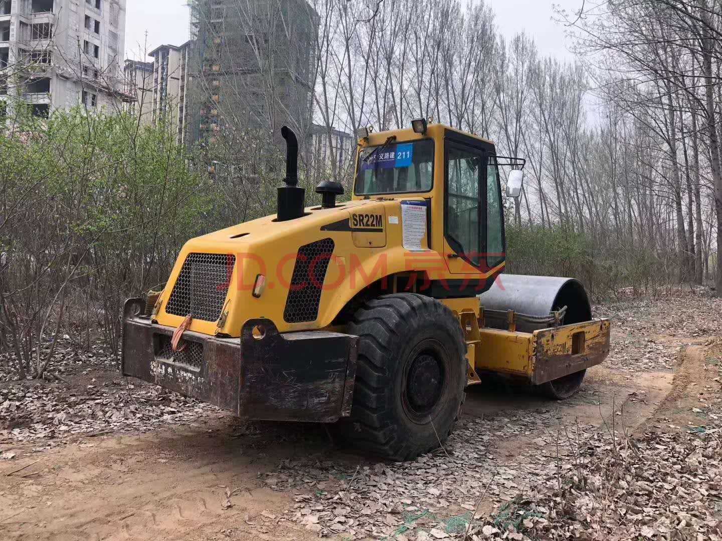 国茂拍卖m1102014年山推22吨压路机