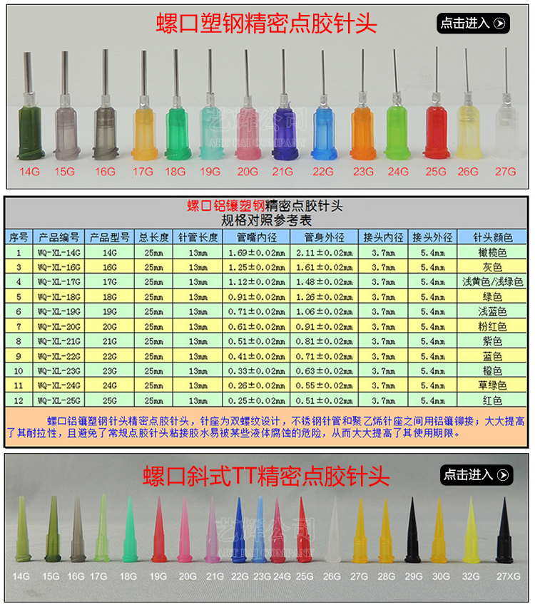 适用全不锈钢110mm金属针头管长100mm单管针头4英寸精密点胶针头针咀