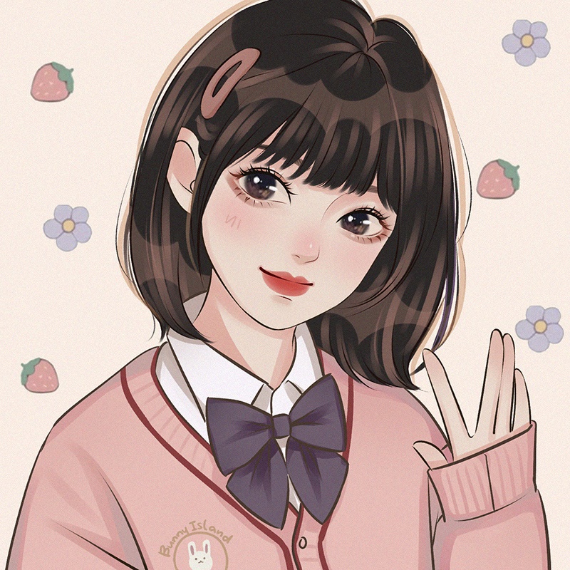 达趣格手绘头像定制原创画师约稿微信头像画情侣真人照片动漫画卡通