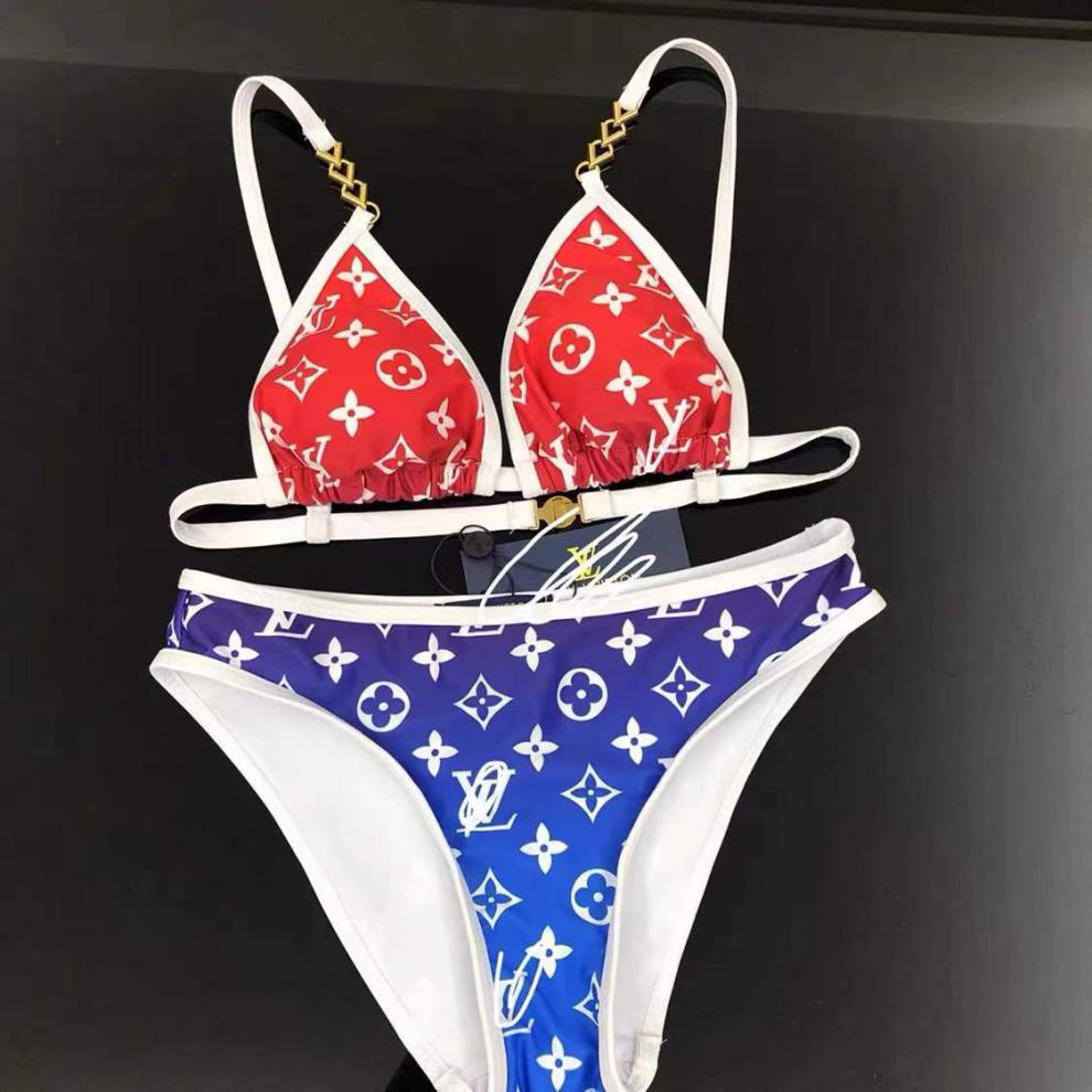 赵小熊新品比基尼泳衣超性感三点一式单身即地狱宋智雅泳衣人气王同款